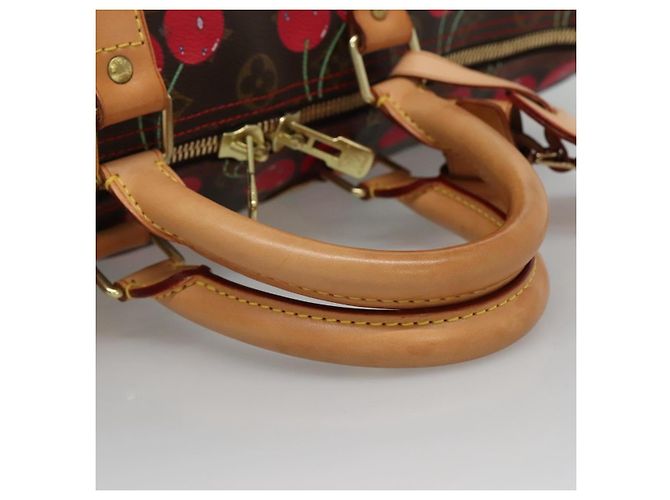 LOUIS VUITTON Boston Tasche Keepall 45 Monogram Kirsche M95011 LV Auth 113808SAM Monogramm - Ansicht 7