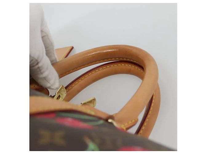 LOUIS VUITTON Boston Tasche Keepall 45 Monogram Kirsche M95011 LV Auth 113808SAM Monogramm - Ansicht 8