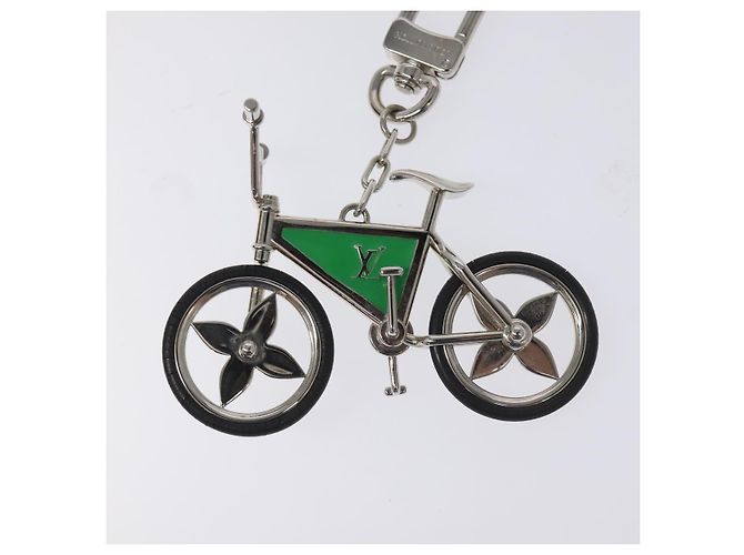 LOUIS VUITTON Bijoux Sac Charm Bicicletta metallo Argento M77148 LV Auth 114565SAM - vista 7
