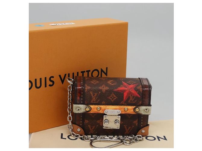 LOUIS VUITTON Monogram Essential Trunk Charm M63779 LV Auth 113416SAM Monogramma - vista 12