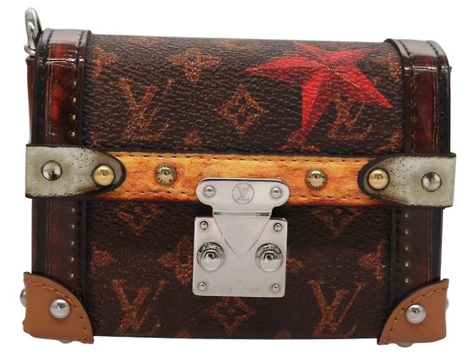 LOUIS VUITTON Monogram Essential Trunk Charm M63779 LV Auth 113416SAM Monogramma - vista 13