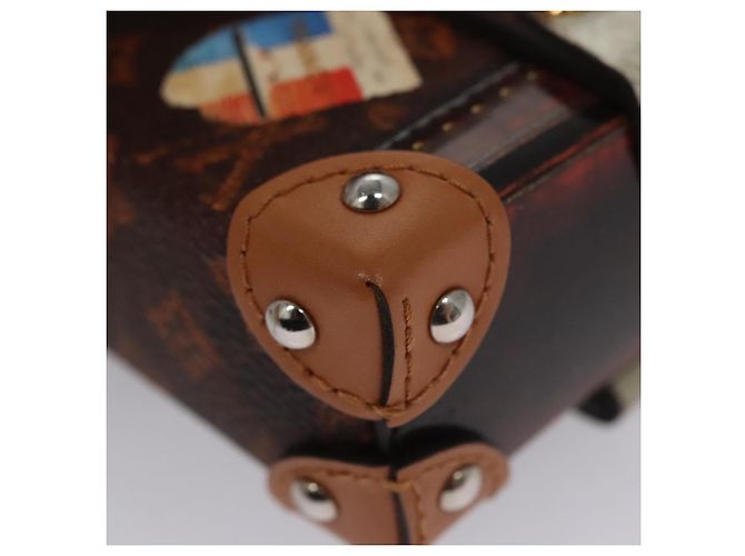 LOUIS VUITTON Monogram Essential Trunk Charm M63779 LV Auth 113416SAM Monogramma - vista 16