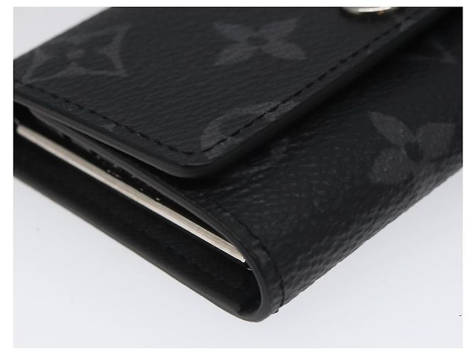LOUIS VUITTON Monogram Eclipse Multicles6 Key Case M82603 LV Auth EC409M - view 15