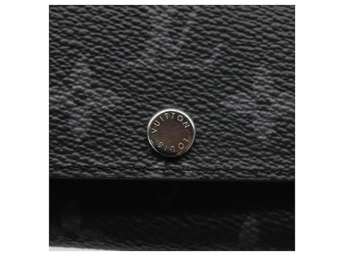 LOUIS VUITTON Monogram Eclipse Multicles6 Key Case M82603 LV Auth EC409M - view 18