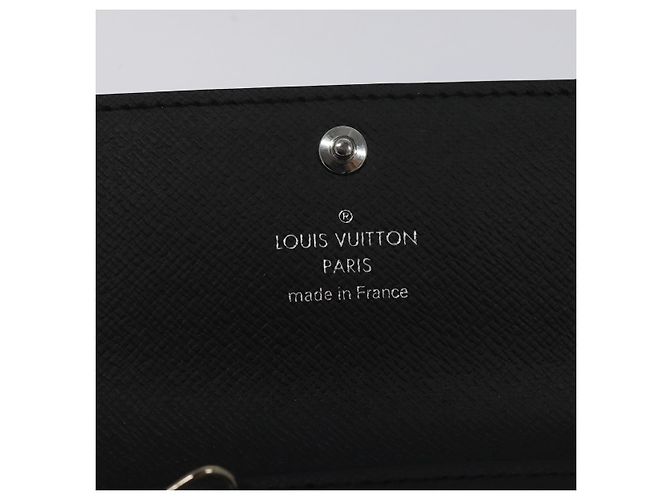 LOUIS VUITTON Monogram Eclipse Multicles6 Key Case M82603 LV Auth EC409M - view 19