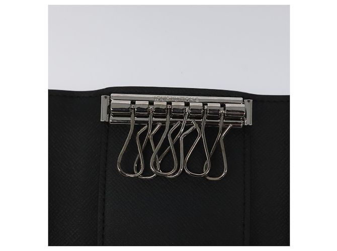 LOUIS VUITTON Monogram Eclipse Multicles6 Key Case M82603 LV Auth EC409M - view 20