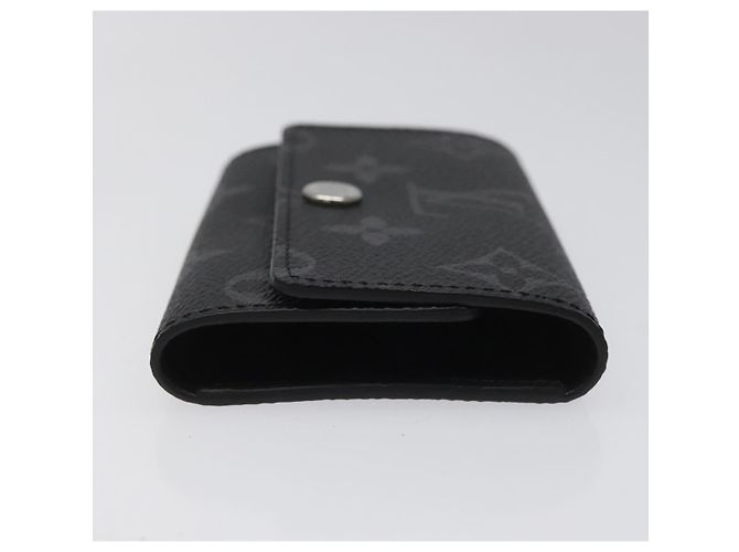 LOUIS VUITTON Monogram Eclipse Multicles6 Key Case M82603 LV Auth EC409M - view 3