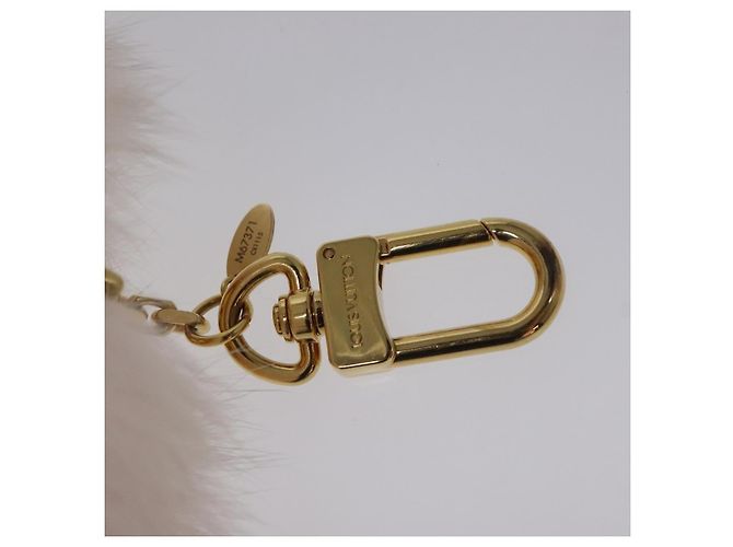 PORTACHIAVI FUZZY BUBBLE LOUIS VUITTON Rosa Oro M67371 LV Auth JB089M D'oro - vista 9