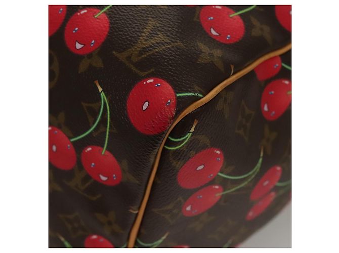 LOUIS VUITTON Monogram Ciliegia Keepall 45 Borsa Boston M95011 LV Auth BD1558SAM Monogramma - vista 14