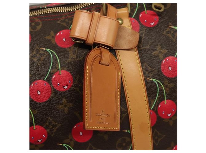 LOUIS VUITTON Monogram Ciliegia Keepall 45 Borsa Boston M95011 LV Auth BD1558SAM Monogramma - vista 18