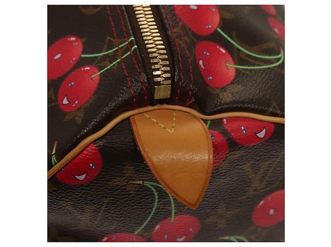 LOUIS VUITTON Monogram Ciliegia Keepall 45 Borsa Boston M95011 LV Auth BD1558SAM Monogramma - vista 20