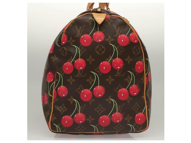 LOUIS VUITTON Monogram Ciliegia Keepall 45 Borsa Boston M95011 LV Auth BD1558SAM Monogramma - vista 4