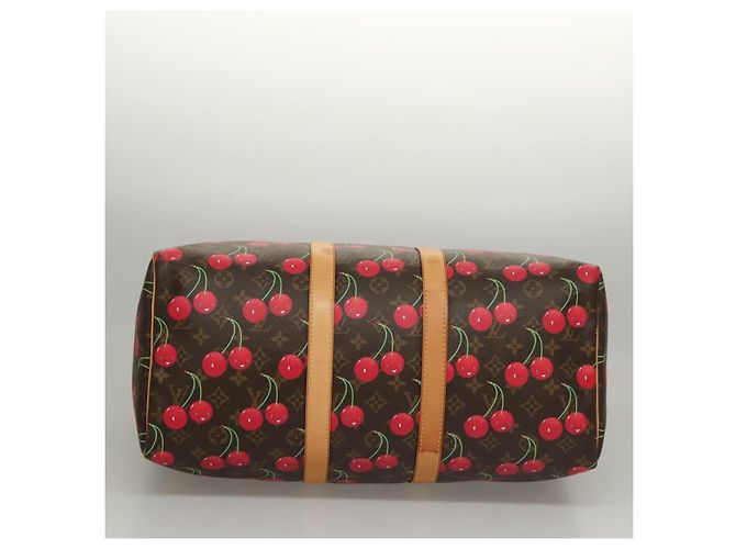 LOUIS VUITTON Monogram Ciliegia Keepall 45 Borsa Boston M95011 LV Auth BD1558SAM Monogramma - vista 5