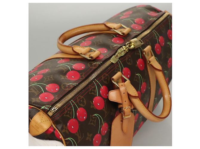 LOUIS VUITTON Monogram Ciliegia Keepall 45 Borsa Boston M95011 LV Auth BD1558SAM Monogramma - vista 6
