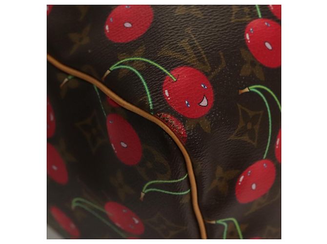 LOUIS VUITTON Monogram Ciliegia Keepall 45 Borsa Boston M95011 LV Auth BD1558SAM Monogramma - vista 9