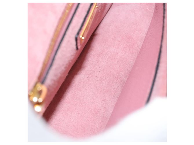 Borsa a Spalla Miu Miu in Pelle Rosa Oro Auth BD1584SAM D'oro - vista 10