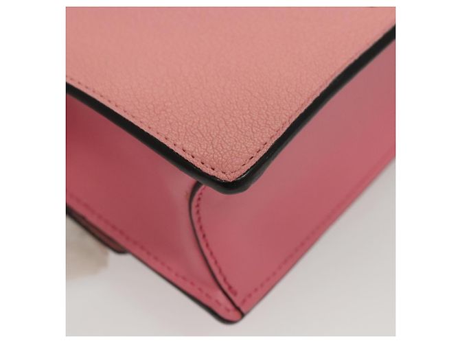 Borsa a Spalla Miu Miu in Pelle Rosa Oro Auth BD1584SAM D'oro - vista 16