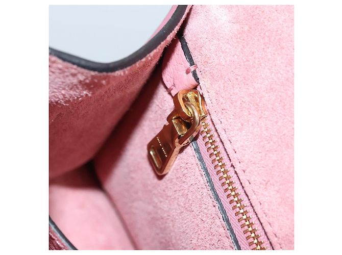 Borsa a Spalla Miu Miu in Pelle Rosa Oro Auth BD1584SAM D'oro - vista 24