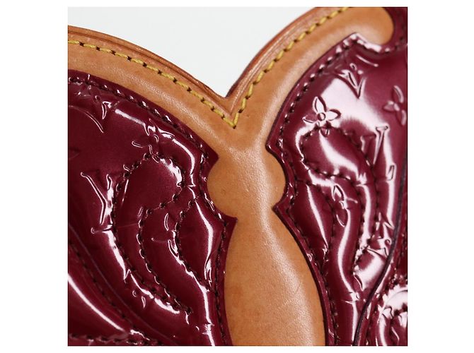 LOUIS VUITTON Vernis Pochette Papillon Borsa a Spalla Viola M92270 Auth 116413SAM Porpora - vista 20