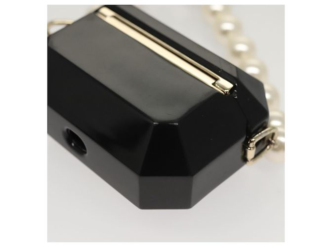 Custodia per Airpods CHANEL Spalla plastica Nera CC Auth BA1117SM Nero - vista 16