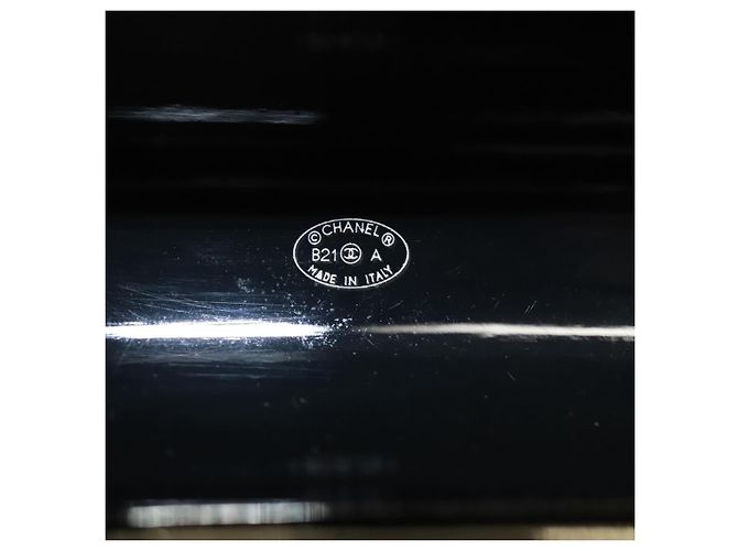 Custodia per Airpods CHANEL Spalla plastica Nera CC Auth BA1117SM Nero - vista 18