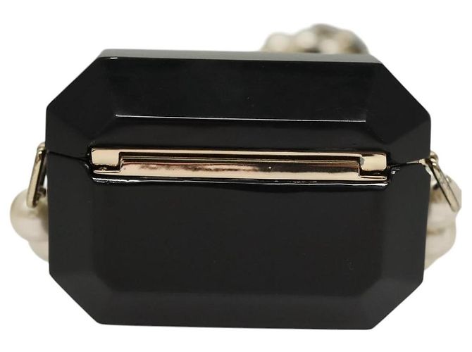 Custodia per Airpods CHANEL Spalla plastica Nera CC Auth BA1117SM Nero - vista 2