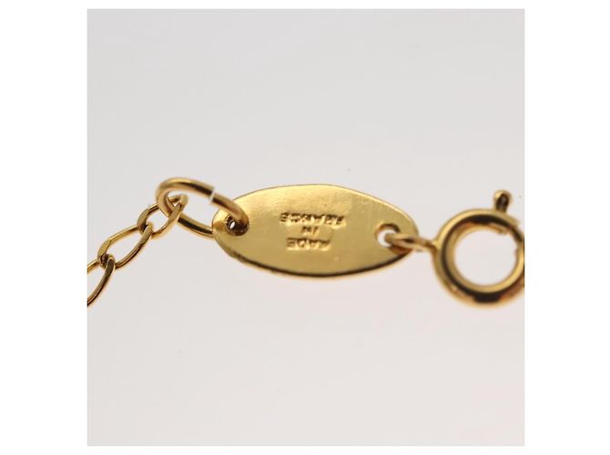 Collana a catena Mark COCO di CHANEL in metallo dorato CC Auth BA1373SAM D'oro - vista 10