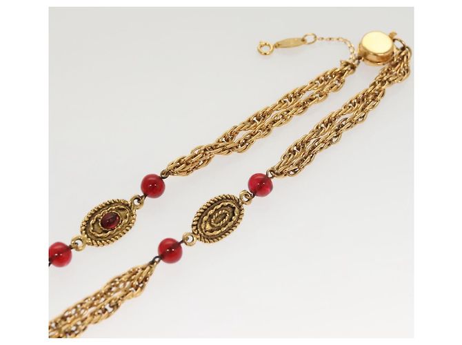 Collana a catena Mark COCO di CHANEL in metallo dorato CC Auth BA1373SAM D'oro - vista 17