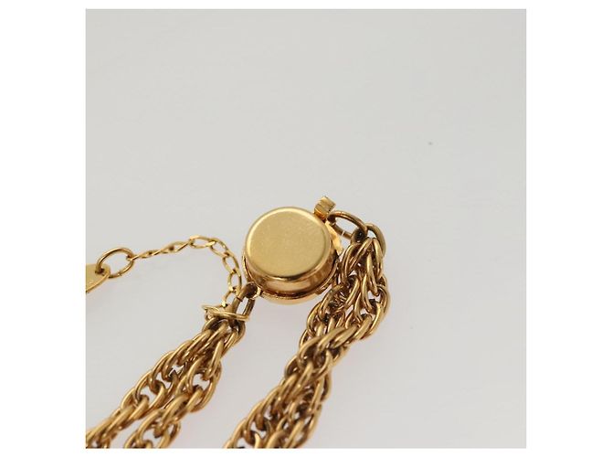 Collana a catena Mark COCO di CHANEL in metallo dorato CC Auth BA1373SAM D'oro - vista 8