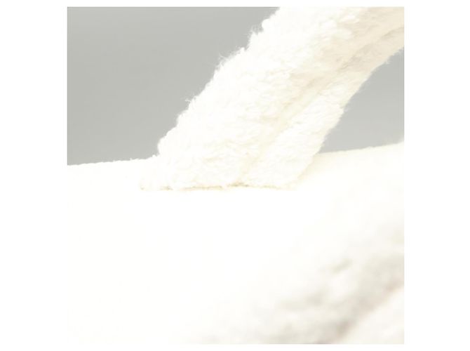 CHANEL Sandali da Spiaggia Cotone 39C Bianco CC Auth BA1259SM - vista 16