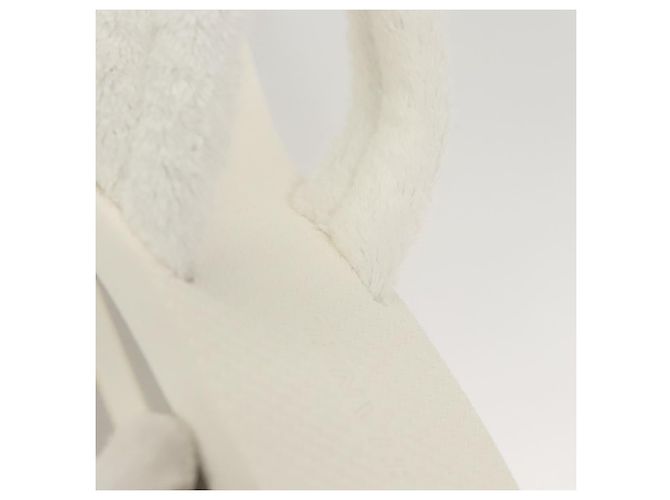 CHANEL Sandali da Spiaggia Cotone 39C Bianco CC Auth BA1259SM - vista 34