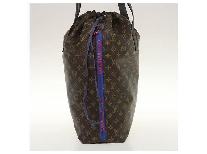 LOUIS VUITTON Borsa Tote Light Monogram Pacific M43852 LV Auth 29523SAM Monogramma - vista 4