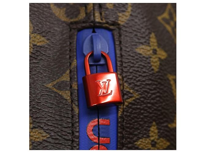 LOUIS VUITTON Borsa Tote Light Monogram Pacific M43852 LV Auth 29523SAM Monogramma - vista 9