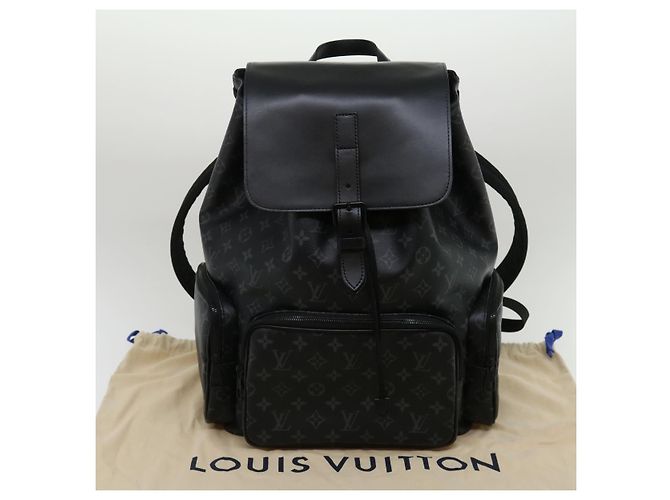 LOUIS VUITTON Monogram Eclipse Trio Rucksack M45538 LV Auth 29886SM Monogramm - Ansicht 13