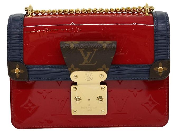 LOUIS VUITTON Sac à épaule Vernis Wynwood Rouge écarlate M90517 LV Auth lt554SM - vue 13