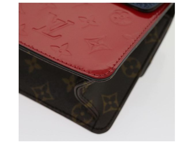 LOUIS VUITTON Sac à épaule Vernis Wynwood Rouge écarlate M90517 LV Auth lt554SM - vue 15