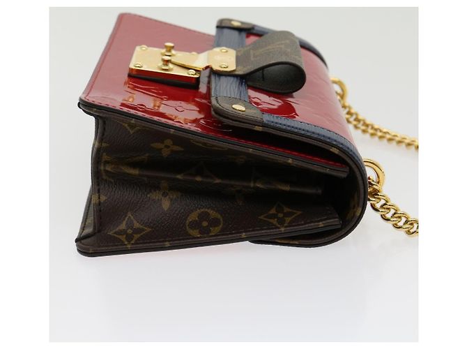 LOUIS VUITTON Sac à épaule Vernis Wynwood Rouge écarlate M90517 LV Auth lt554SM - vue 4