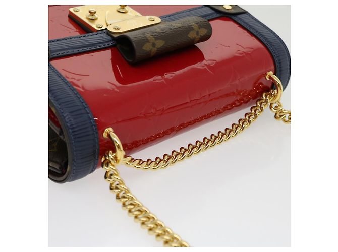 LOUIS VUITTON Sac à épaule Vernis Wynwood Rouge écarlate M90517 LV Auth lt554SM - vue 6