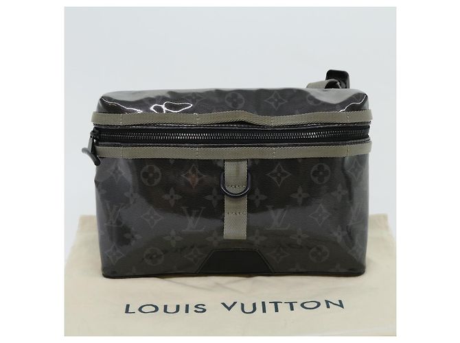LOUIS VUITTON Eclipse Glaze Messenger PM Shoulder Bag Gray M52218 LV Auth 30549SAV Brown - view 12