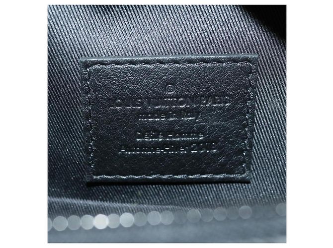 LOUIS VUITTON Eclipse Glaze Messenger PM Shoulder Bag Gray M52218 LV Auth 30549SAV Brown - view 19