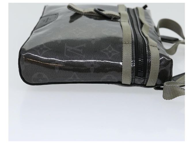 LOUIS VUITTON Eclipse Glaze Messenger PM Shoulder Bag Gray M52218 LV Auth 30549SAV Brown - view 4