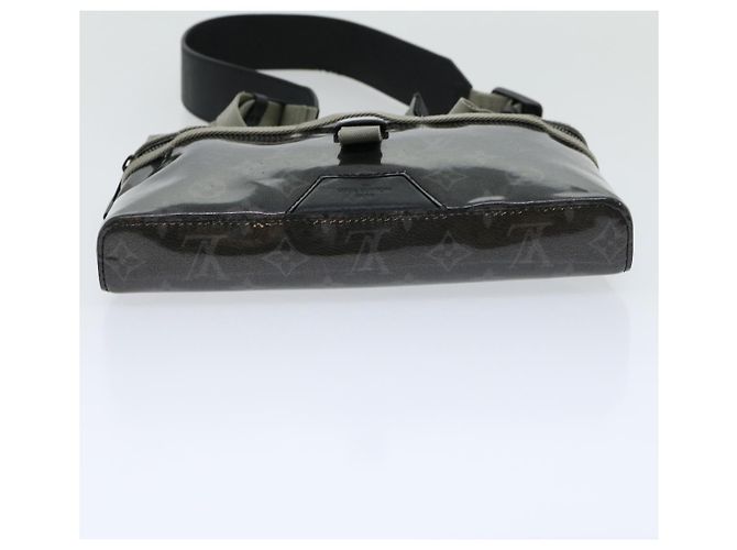 LOUIS VUITTON Eclipse Glaze Messenger PM Shoulder Bag Gray M52218 LV Auth 30549SAV Brown - view 5