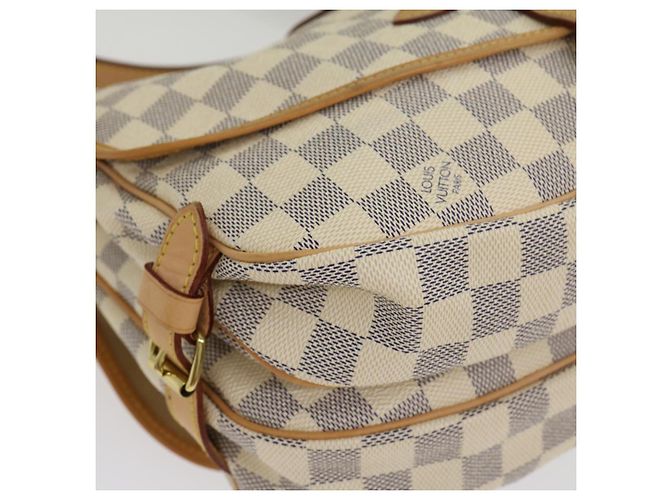 LOUIS VUITTON Borsa a Spalla Saumur 30 in Tela Damier Azur N48202 LV Auth 31179SAV - vista 15