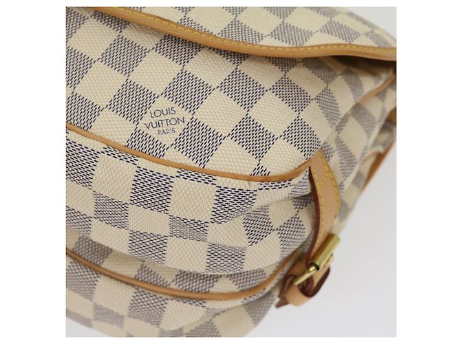 LOUIS VUITTON Borsa a Spalla Saumur 30 in Tela Damier Azur N48202 LV Auth 31179SAV - vista 16