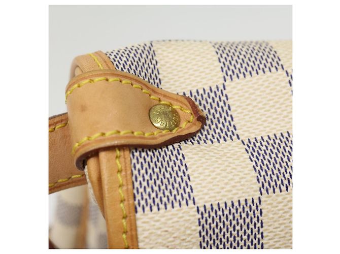 LOUIS VUITTON Borsa a Spalla Saumur 30 in Tela Damier Azur N48202 LV Auth 31179SAV - vista 19