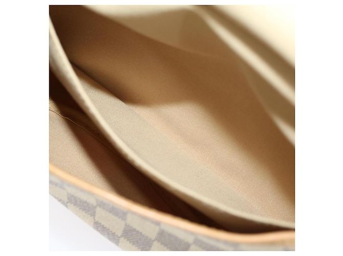 LOUIS VUITTON Borsa a Spalla Saumur 30 in Tela Damier Azur N48202 LV Auth 31179SAV - vista 27