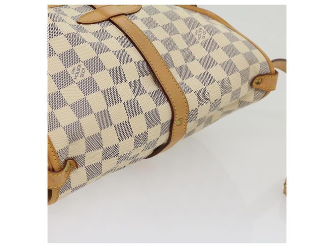 LOUIS VUITTON Borsa a Spalla Saumur 30 in Tela Damier Azur N48202 LV Auth 31179SAV - vista 6