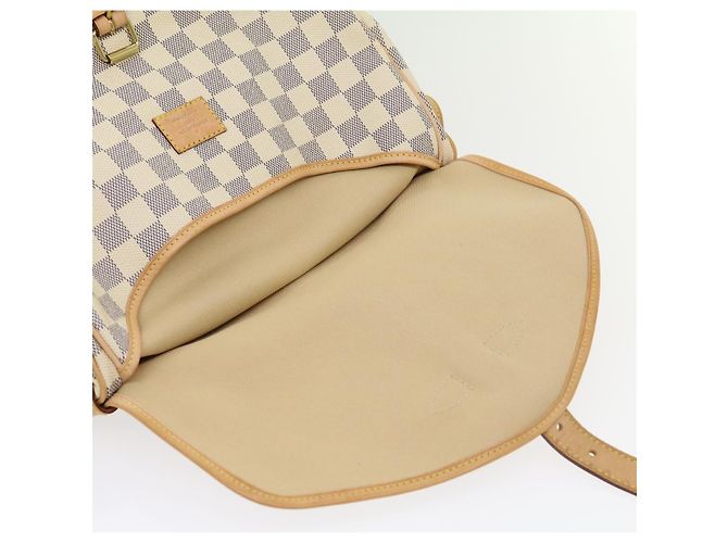 LOUIS VUITTON Borsa a Spalla Saumur 30 in Tela Damier Azur N48202 LV Auth 31179SAV - vista 9