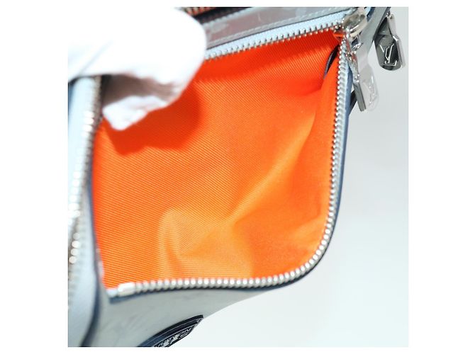 LOUIS VUITTON Clutch Satellite Monogram Argento M44171 LV Auth 32349SAV - vista 19