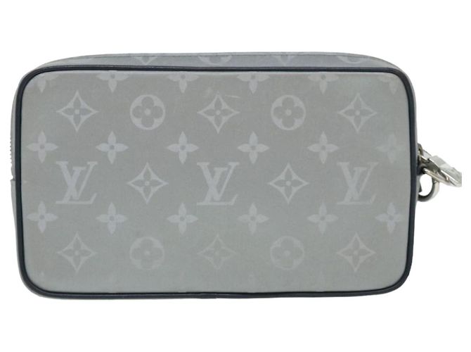 LOUIS VUITTON Clutch Satellite Monogram Argento M44171 LV Auth 32349SAV - vista 2